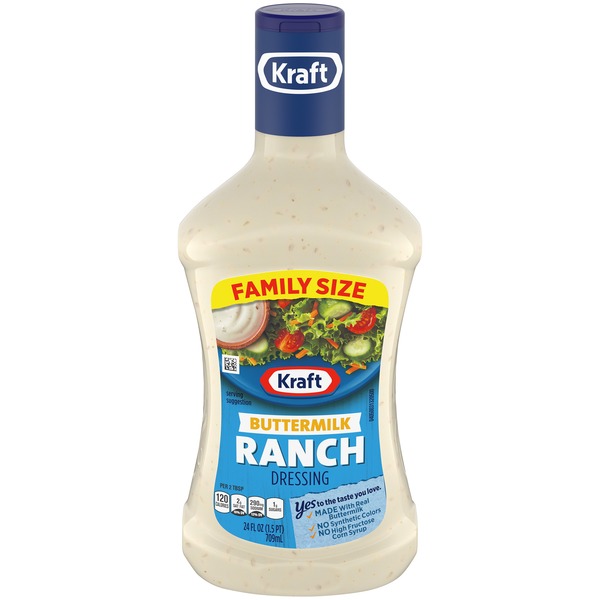 Kraft Buttermilk Ranch Dressing (24 fl oz) from Publix Instacart