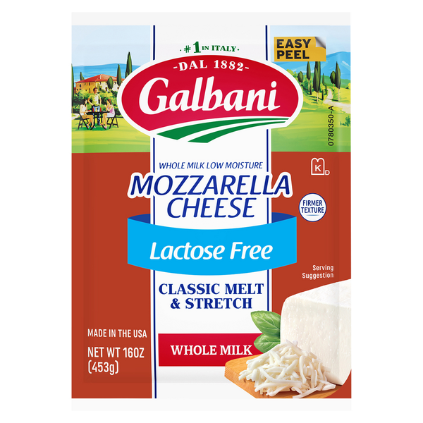 Galbani Whole Milk Lactose Free Mozzarella
