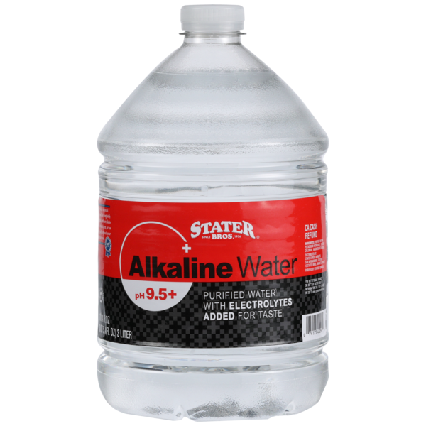 Stater Bros Alkaline Purified Water With Electrolytes (101.4 fl oz