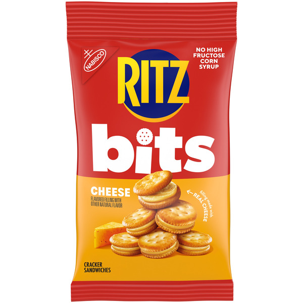 Ritz Cheese Sandwich Crackers, Snacks For Kids And Adults, Lunch