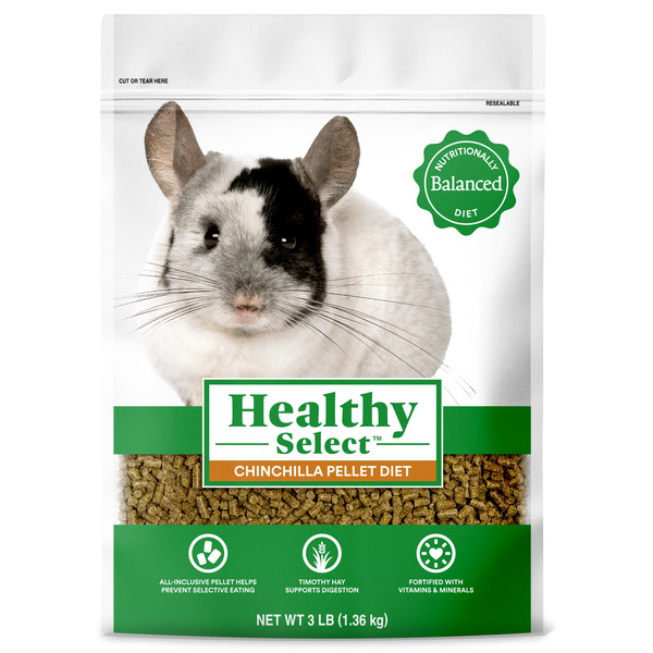Healthy Select Chinchilla Pellet Diet for Small Animals