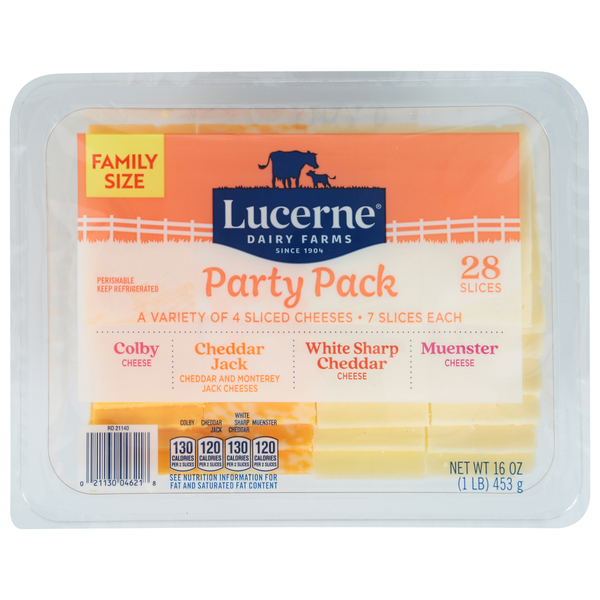 Lucerne Cheese, Party Pack