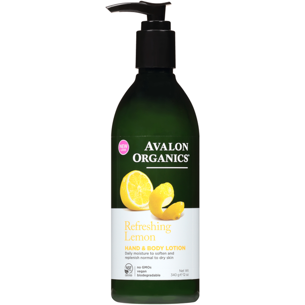 Avalon Organics Refreshing Lemon Hand & Body Lotion Same-Day