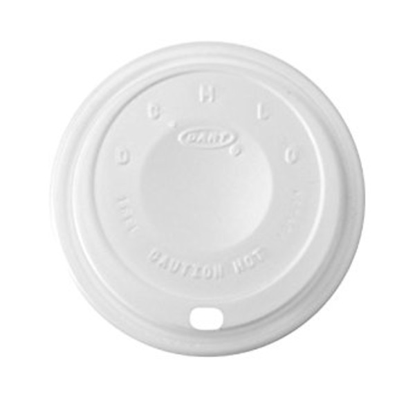 Dart - 16EL - Cappuccino Lid for 16 oz Foam Cup - 1000 ct
