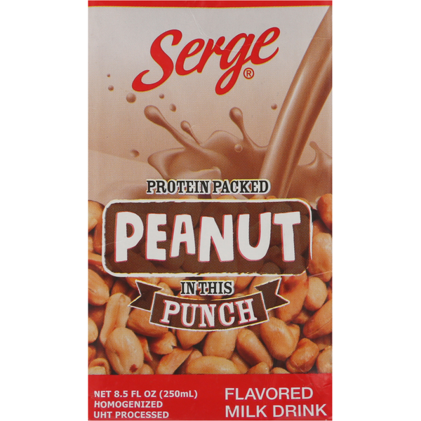Serge Milk Drink, Peanut Punch Flavored