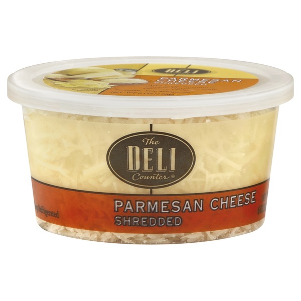 The Deli Counter Shredded Cheese, Parmesan (6 oz) from Safeway Instacart