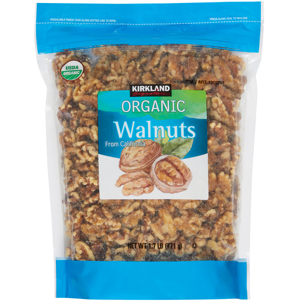 Costco Kirkland Signature Organic Walnuts, 1.7 lbs SameDay Delivery or