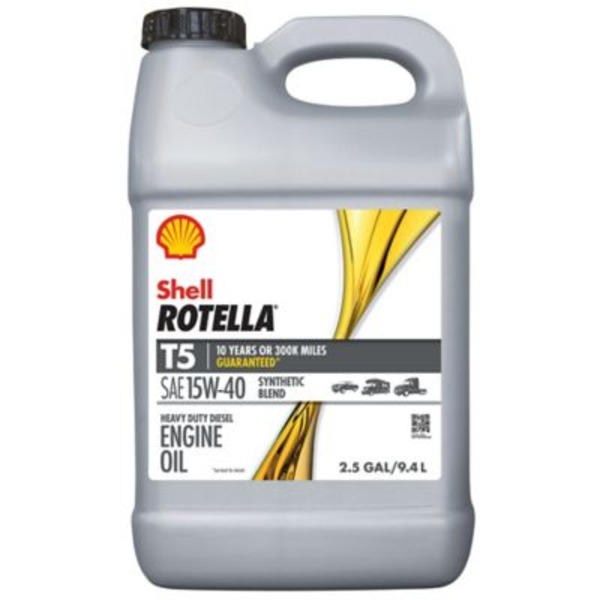 Shell 2.5 gal. 15W-40 Rotella T5 Heavy-Duty Motor Oil