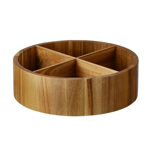Rowan Acacia Divided Turntable