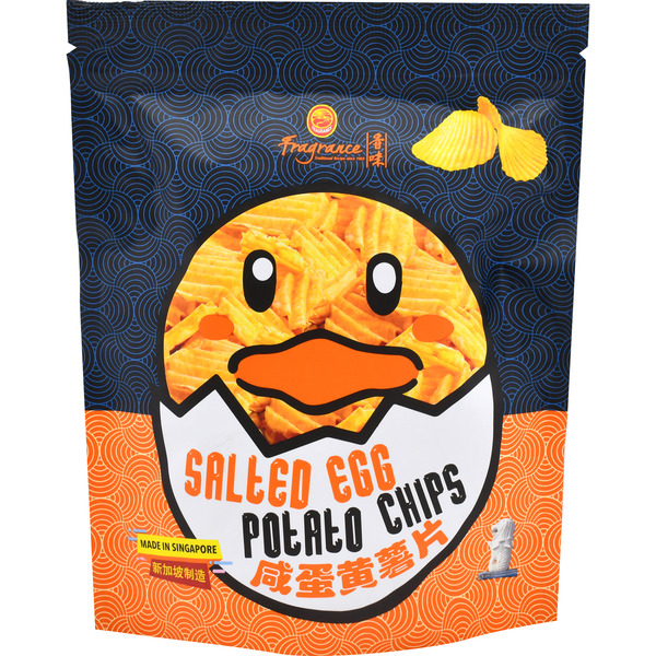 Fragrance Salted Egg Potato Chips
