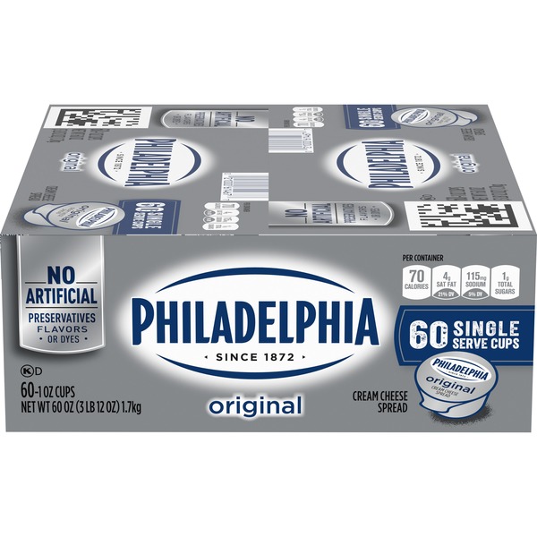 Philadelphia Plain Cream Cheese (60 oz) from Costco Instacart