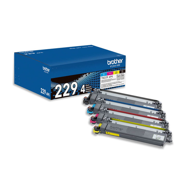 Brother Standard-Yield Toner Cartridges - Black, Cyan, Magenta & Yellow