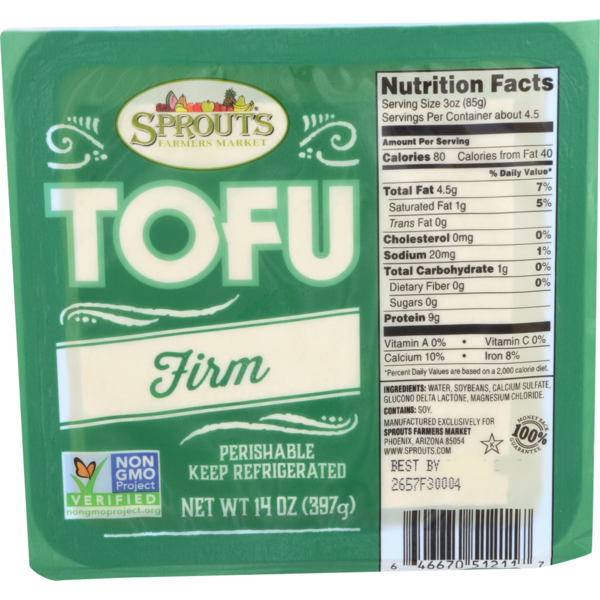 Sprouts Firm Tofu (14 oz) from Sprouts Farmers Market Instacart