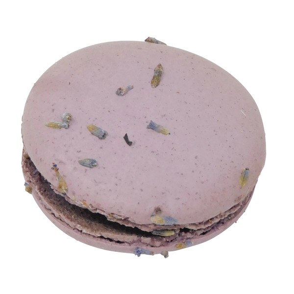Duverger Macarons Organic Blueberry Lavender Macaron Same-Day