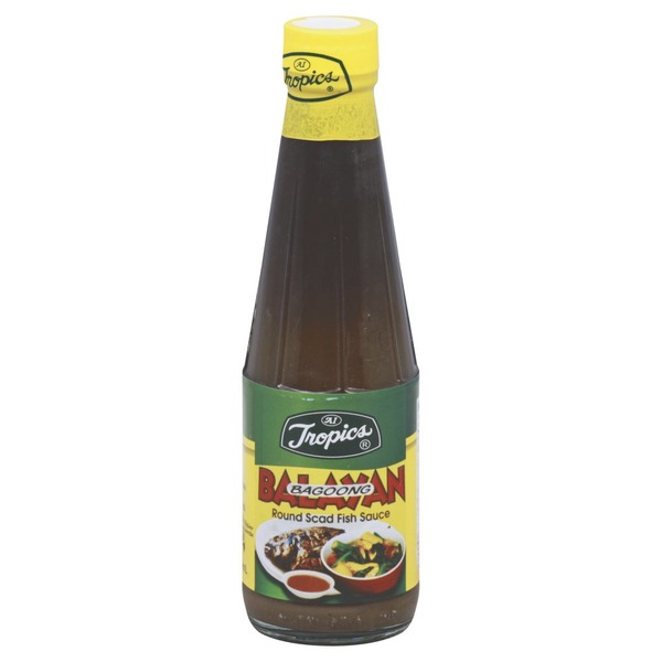 Tropics Fish Sauce, Scad, Balayan Bagoong, Round (12 fl oz) Instacart