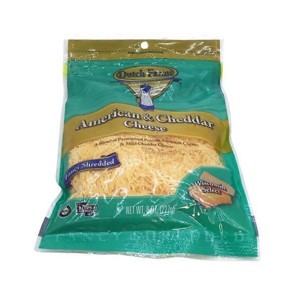 Dutch Farms Shredded American Cheddar Cheese (8 oz) Instacart