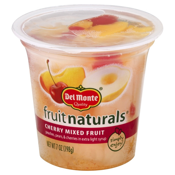 Lucky Supermarkets Del Monte Cherry Mixed FRUIT CUP Snacks Same-Day ...