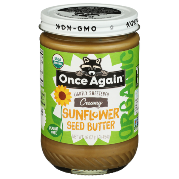 Once Again Organic Creamy Sunflower Seed Butter