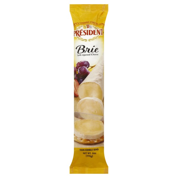 Président Brie Soft Ripened Cheese Log