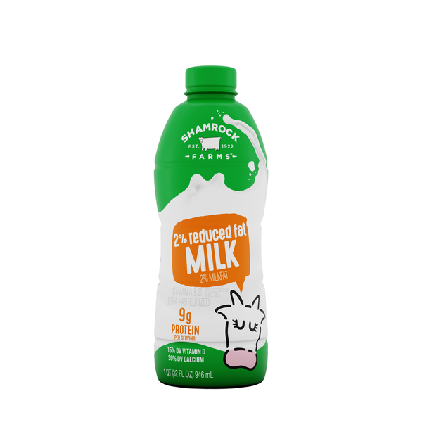 Shamrock Farms 2% Reduced Fat Milk