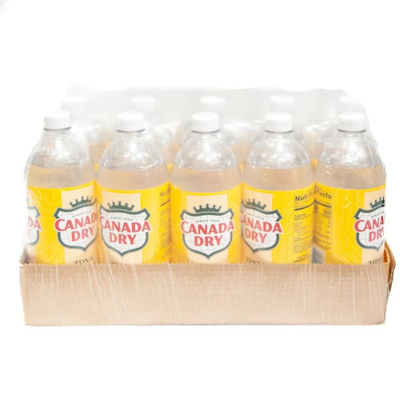 Canada Dry - Tonic Water - 15/1L plastic bottles