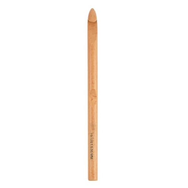 Michaels Loops & Threads Jumbo Wood Crochet Hook, Size 19/15 mm Same ...