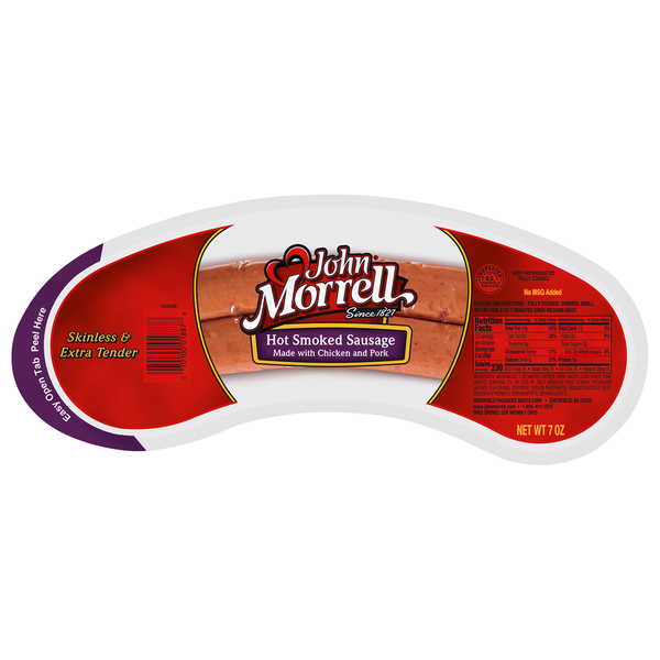 John Morrell Hot Smoked Sausage