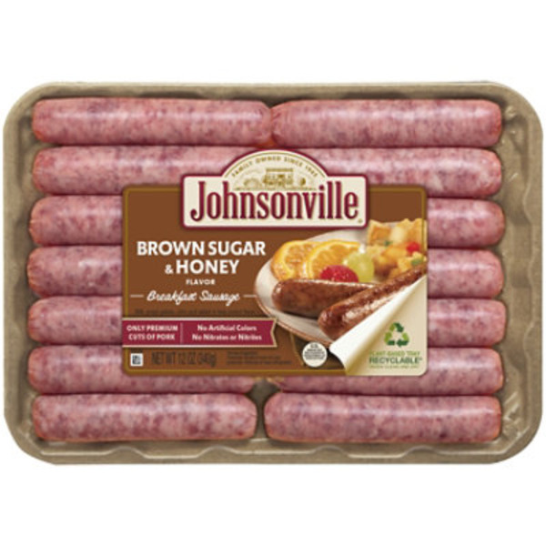 Johnsonville Breakfast Sausage Brown Sugar & Honey Flavor