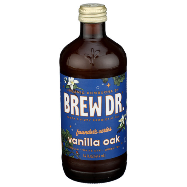 Sprouts Farmers Market Brew Dr. Kombucha Vanilla Oak, Founders Series