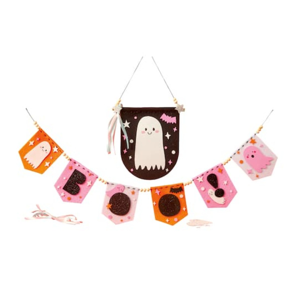 Creatology Halloween Ghost Felt Banner Craft Kit