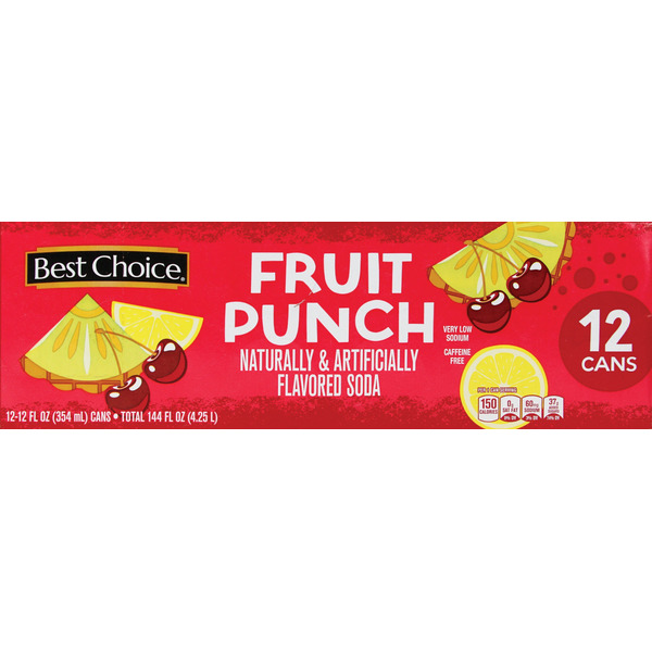 Best Choice FRUIT PUNCH 12 PK Same-Day Delivery or Pickup | Price