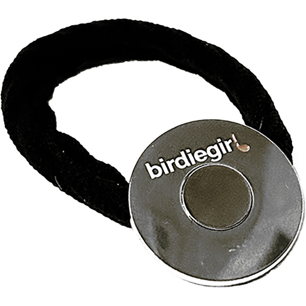 Birdiegirl Golf Ball Marker Hair Tie - Silver