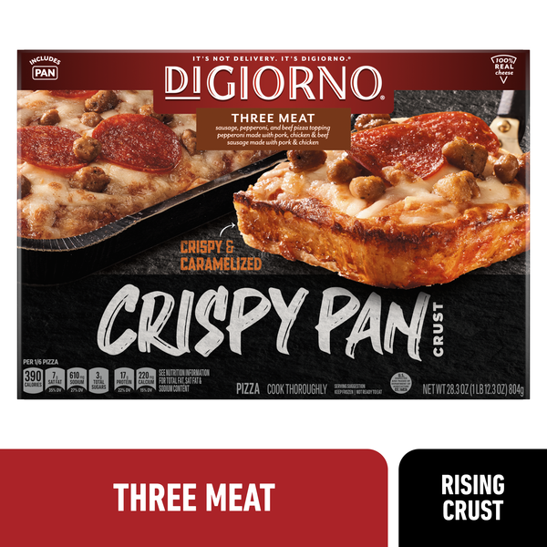 DiGiorno Frozen Pizza - Three Meat Pizza - Crispy Pan Pizza Crust