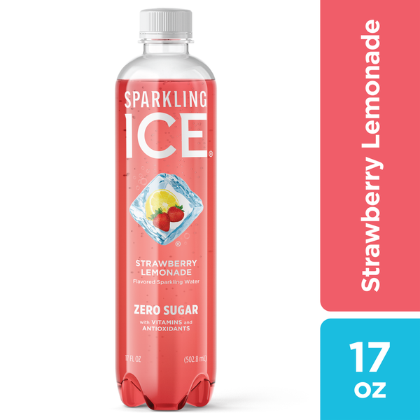 Sparkling Ice® Zero Sugar Strawberry Lemonade Sparkling Water