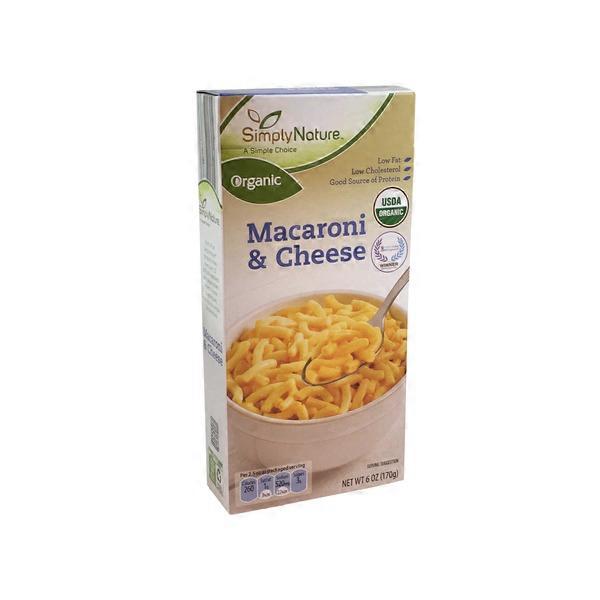 SimplyNature Organic Macaroni and Cheese (6 oz) Instacart