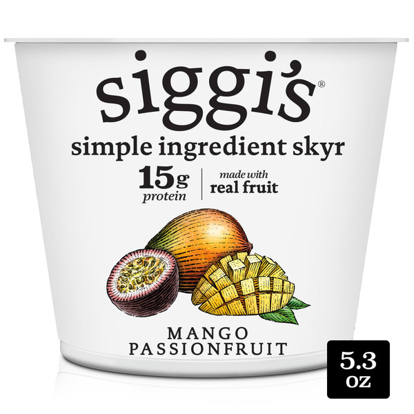 Siggi's Mango Passionfruit Icelandic-Style Lowfat Yogurt
