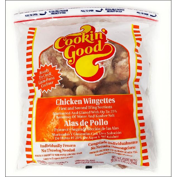 Cookin' Good Chicken Wingettes Same-Day Delivery | Food Bazaar