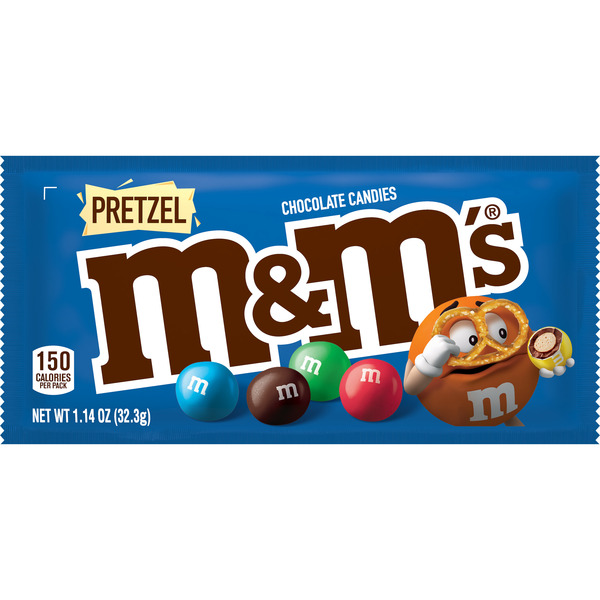 M&M's Milk Chocolate Pretzel Candy Full Size Same-Day Delivery or