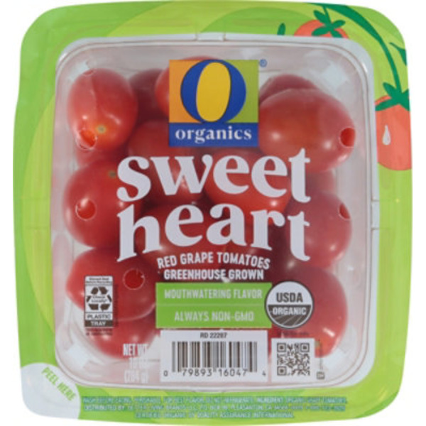O Organics Sweet Heart Red Grape Tomatoes