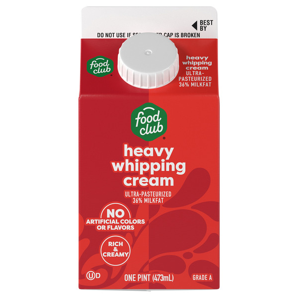 Food Club Heavy Whipping Cream Same-Day Delivery or Pickup | Coborn's ...