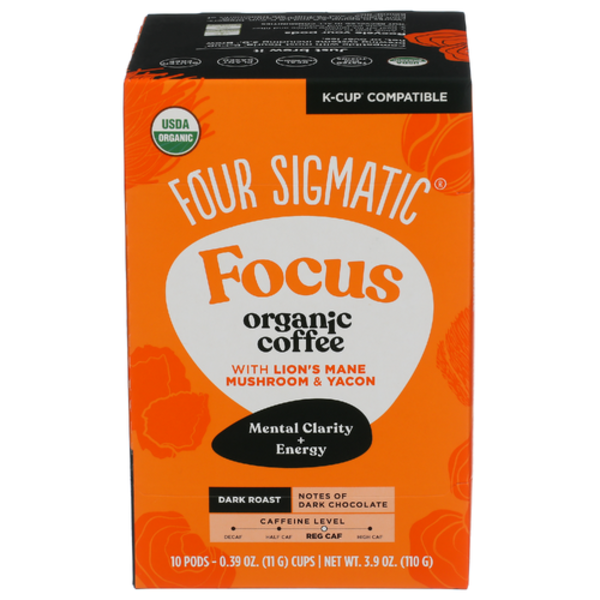 Four Sigmatic Organic Think Lions Mane Coffee Pods