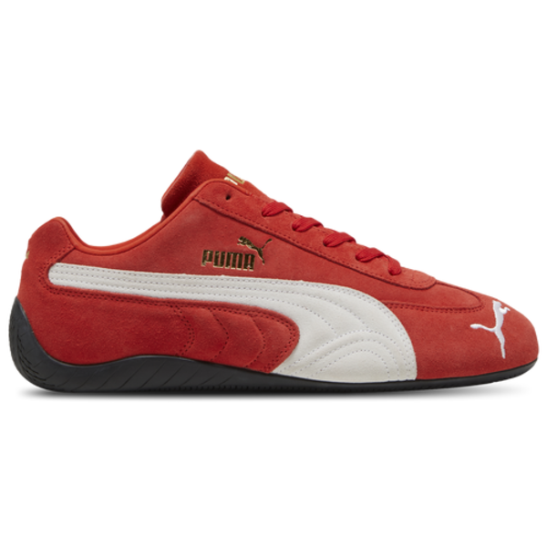 PUMA Women's Speedcat OG Casual Shoes, Size 6 - Red & White