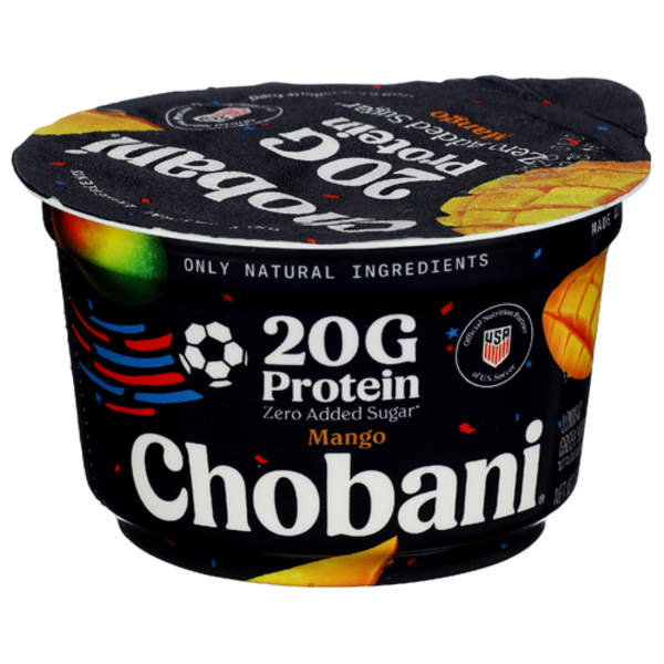 Chobani Mango Zero Added Sugar 20G Protein Greek Yogurt Same-Day