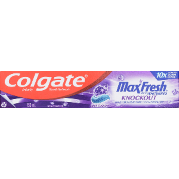 Colgate Mint Fusion Max Fresh Knockout Toothpaste Same-Day Delivery ...
