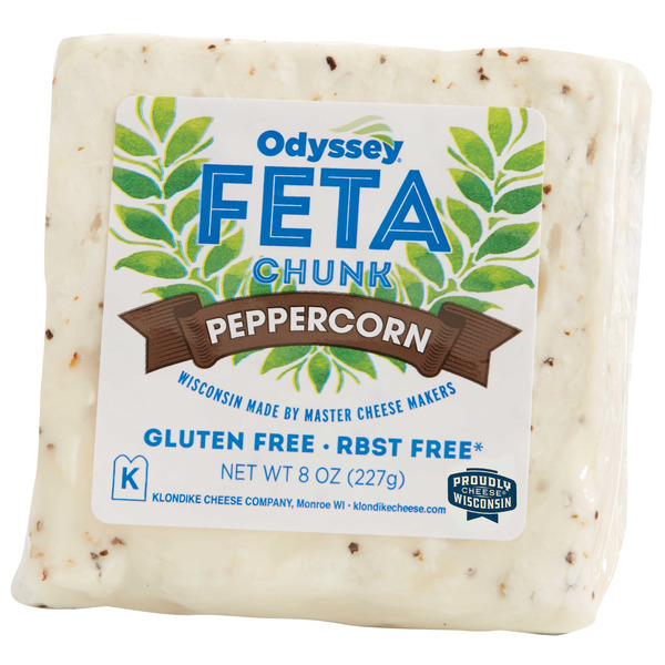 Odyssey Peppercorn Greek Style Feta Chunk