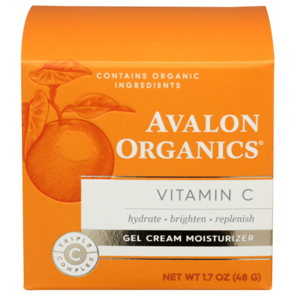 Avalon Organics Vitamin C Gel Cream Moisturizer Same-Day Delivery