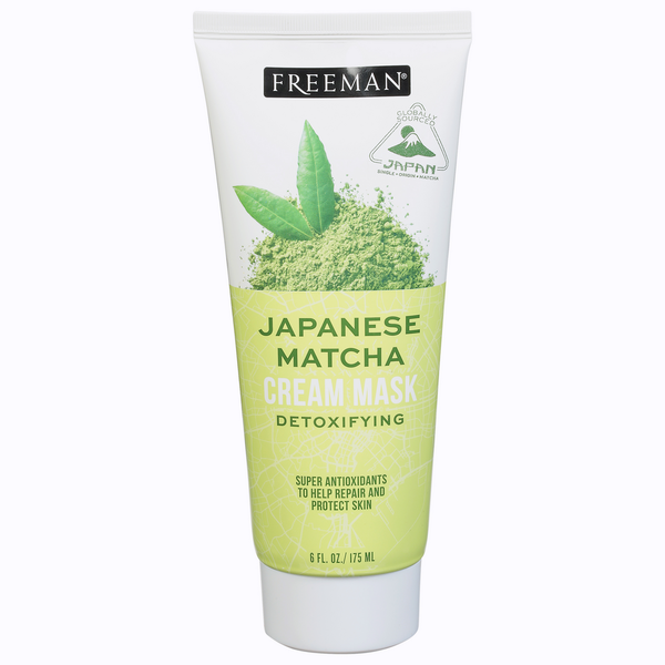Freeman Beauty Cream Mask, Japanese Matcha, Detoxifying Same-Day