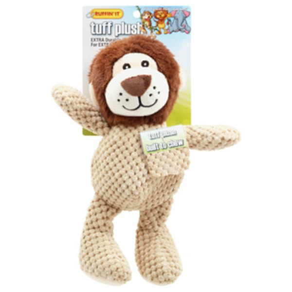 Ruffin' It Dog Toy, with Multi Squeakers, Jungle Assortment