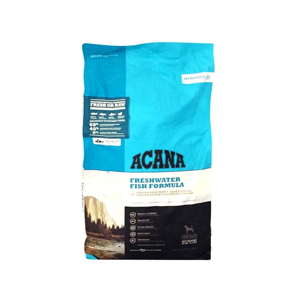 Acana Heritage Trout Freshwater Fish Formula Dog Food 25 Lb