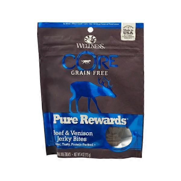 wellness core pure rewards soft beef jerky bites